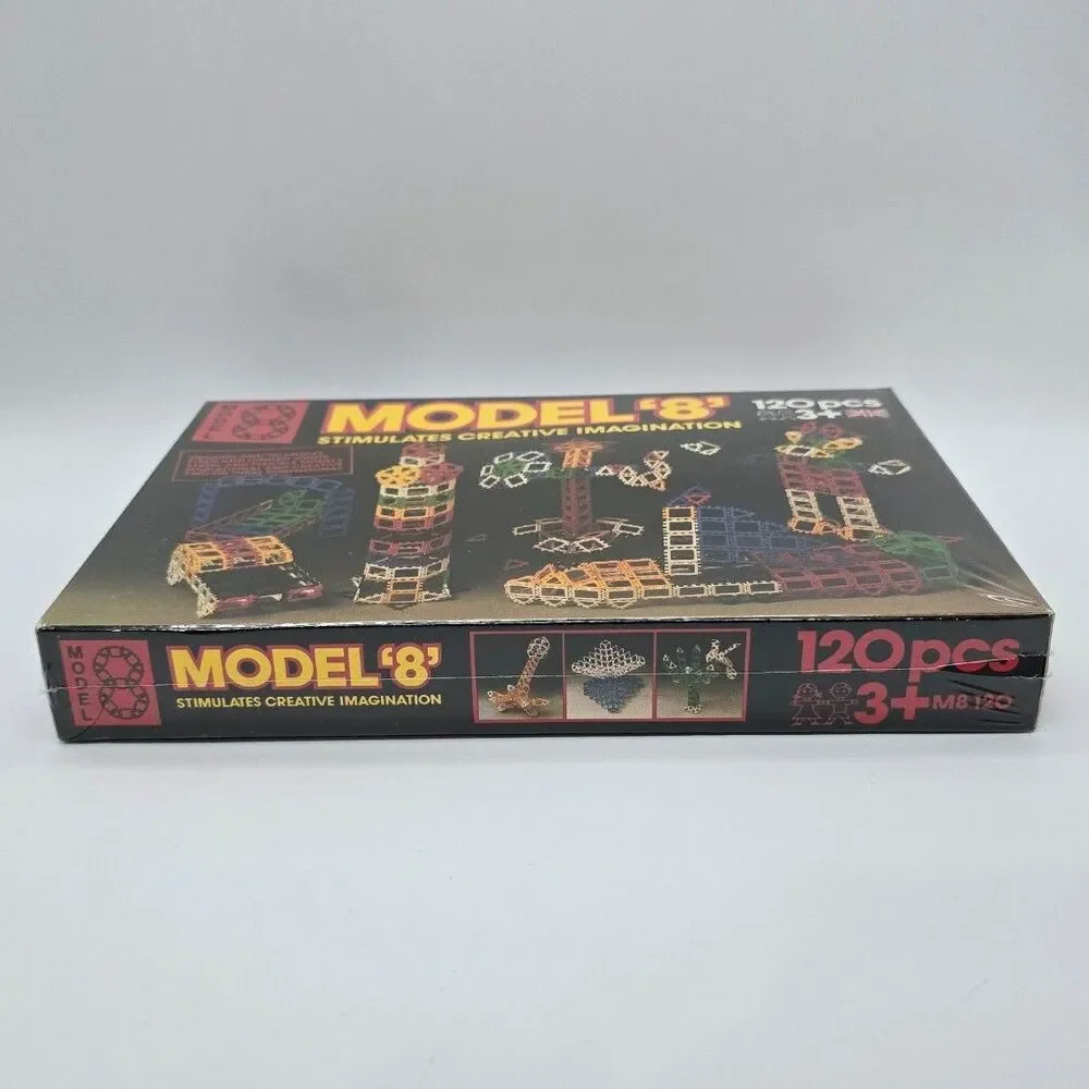 Vintage Model 8 Educational Construction Toy - Awarded Best Toy at Toy Fair 80s